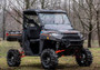 SuperATV Polaris Ranger 1000 Scratch Resistant Flip Down Windshield SuperATV UTVS0032728 UTV Source