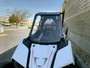 UTVZilla Polaris RZR RS1 Hard Coated Polycarbonate Full Windshield with Billet Clamps UTVS0058541