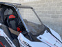 UTVZilla Polaris RZR RS1 Hard Coated Polycarbonate Full Windshield with Billet Clamps UTVS0058541