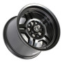 Pro Armor Polaris RZR Turbo R Rally 5 UTV Wheel 15x10 Matte Black UTVS0059992