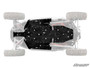 SuperATV Polaris RZR Turbo R Full Skid Plate UTVS0064020