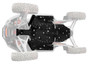SuperATV Polaris RZR Turbo R Full Skid Plate FSP-P-RZRTR - UTV Source