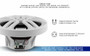 DS18 Audio 6.5 2-Way Marine Audio Speaker 180 Watts UTVS0064944
