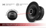 DS18 Audio 6.5 Water Resistant Mid-Range Loudspeaker with Built-in Bullet Tweeter and Grill UTVS0065049
