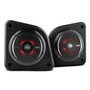 DS18 Audio Universal Shallow Enclosure with 100 Watts Marine Water Resistant Speaker EN6SLIM - UTV Source