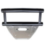 SDR Motorsports Polaris RZR Pro R | Turbo R Double Tube Winch Front Bumper (Semi-Gloss Black)  UTVS0066335