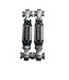 Geiser Performance Can-Am Maverick X3 Rear Sway Bar Links GP016RB025 - UTV Source