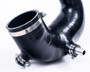 Agency Power Polaris RZR XP Turbo Silicone Intake J-Tube (Black)