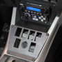 Rugged Radios Polaris RZR Pro XP / Turbo R / Pro R Dash Mount Radio and Intercom Lower Accessory Panel  UTVS0077212