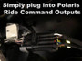 UTV Stereo Polaris RZR Ride Command Amplifier Harness w/ Remote  UTVS0078713