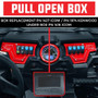 PCI Race Radios Polaris RZR Pull Open Box Replacement Radio & Intercom Bracket  UTVS0078991