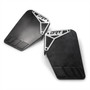 DRT Motorsports Polaris Pro R/4 Turbo R/4 Billet Aluminum Extended Mud Flap Kit 20005PT03200 - UTV Source