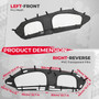 Kemimoto Can-Am Maverick X3 / Max Soft Cab Enclosure Upper Doors  UTVS0094245