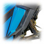 DRT Motorsports Polaris RZR Pro R / Turbo R Aluminum Rear Fender Screen Set  UTVS0094258