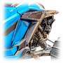 DRT Motorsports Polaris RZR Pro R / Turbo R Aluminum Rear Fender Screen Set  UTVS0094258