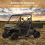 Kemimoto Can-Am Defender Front and Rear Extended Mud Guards  UTVS0094272
