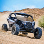 Kemimoto Can-Am Maverick X3 / X3 Max Tinted Front Half Windshield  UTVS0095034