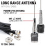 Rugged Radios Polaris RZR XP Complete Communication Kit with Rocker Switch Intercom and 2-Way Radio  UTVS0095187