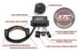 XTC RZR Turbo S & 19 RZR XP Models w/ 3rd Brake Light - Plug & Play TSS Turn Signal System w/ Horn (TSS-POL-RC3)