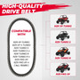 Kemimoto Polaris RZR Pro XP Heavy Duty Drive Belt  UTVS0096686