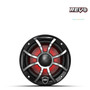 Wet Sounds REVO Series 6.5-inch High-Output Component Style Coaxial Speakers w/ XS-Black-Stainless Steel RGB Grilles  UTVS0098347
