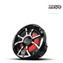Wet Sounds REVO Series 6.5-inch High-Output Component Style Coaxial Speakers w/ XS-Black-Stainless Steel RGB Grilles  UTVS0098347