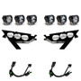 Baja Designs Polaris RZR Pro XP / Pro R / Turbo R S1 Triple LED/Laser Headlight Kit 447157 - UTV Source