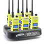 Rugged Radios GMRS Handheld Radio and 6-Pack Bank Charger Bundle  UTVS0098726
