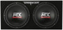 MTX Audio Dual 12" 400-Watt RMS Sealed Enclosure  UTVS0101890-MAIN