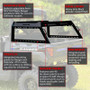 Seizmik Polaris Ranger / Can-Am Defender Half Height Bed Rack  UTVS0102475 Seizmik Polaris Ranger / Can-Am Defender Half Height Bed Rack  UTVS0102475
