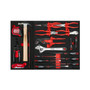 BOXO USA 222-Piece Metric and SAE Master Tool Set (6-Point Shallow & 12-Point Deep Sockets)  UTVS0102751