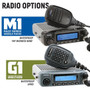Rugged Radios Honda Pioneer Complete Communication Kit w/ Bluetooth Intercom & 2-Way Radio  UTVS0103699-MAIN
