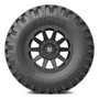 Valor Offroad Wheel and Tire Package with V02 Wheels and Alpha Tires (Complete Set of 4) Mounted with Lug Nuts  UTVS0104647-MAIN