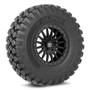Valor Offroad Wheel and Tire Package with V06 Wheels and Alpha Tires (Complete Set of 4) Mounted with Lug Nuts  UTVS0104925-MAIN