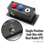 Rugged Radios Jack Box Headset Stations for RRP800 Fire & Safety Intercoms  UTVS0111702-MAIN