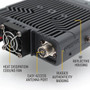 Rugged Radios Rambler G4 GMRS Mobile Radio  UTVS0111709