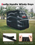Kemimoto EZGO Club Car 2 Passenger Heavy-Duty Golf Cart Cover  UTVS0113227 Kemimoto EZGO Club Car 2 Passenger Heavy-Duty Golf Cart Cover  UTVS0113227