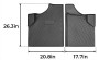 Kemimoto Can-Am Defender HD7 / HD8 / HD9 / HD10 Camouflage Seat Cover & TPE Floor Mats  UTVS0113313