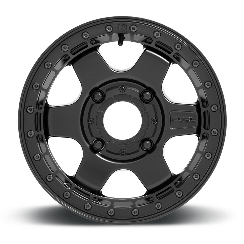 Fuel Offroad D922 Block Beadlock UTV Wheel (15X6) (4X137) (Matte Black