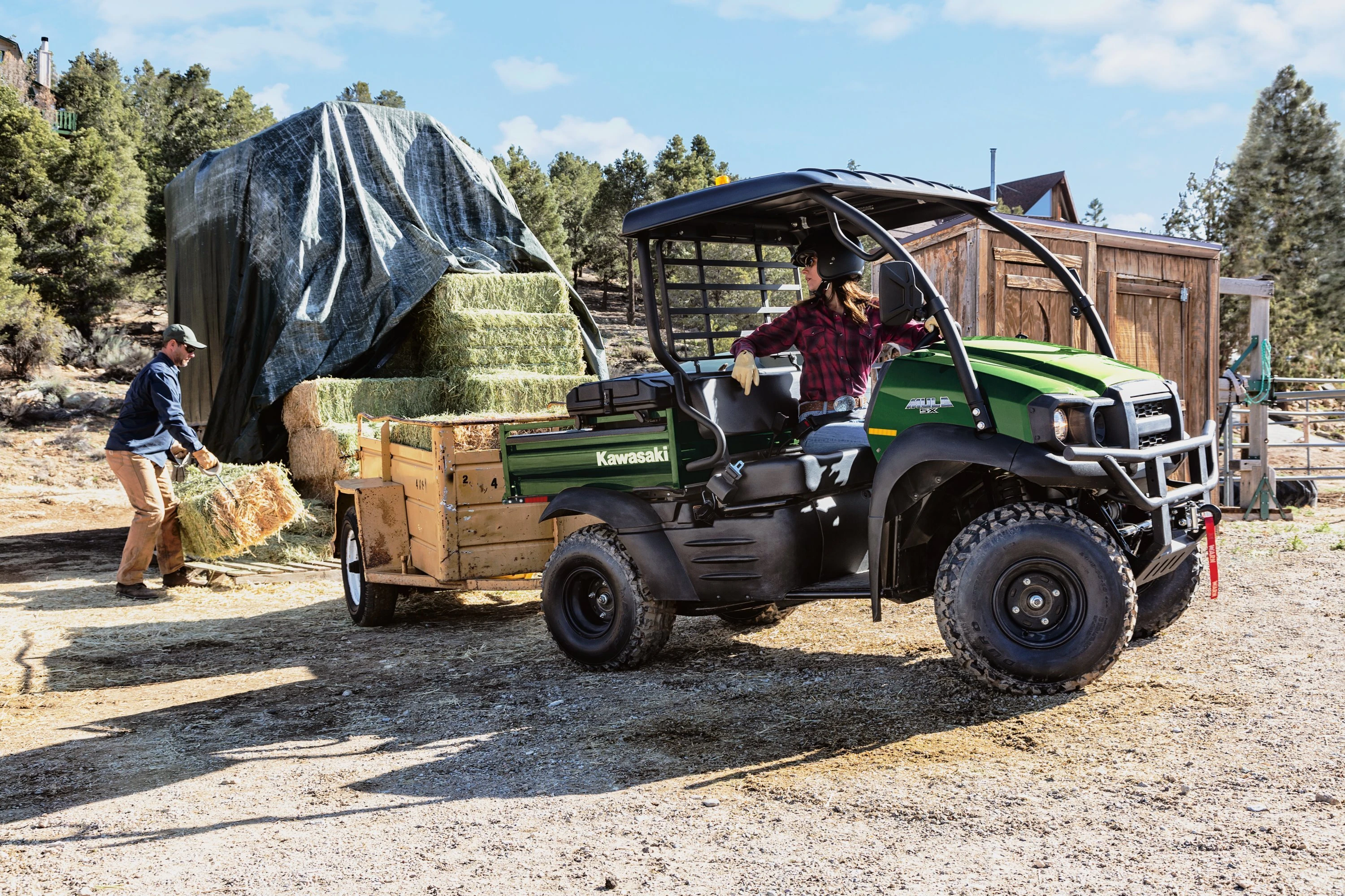 2027 Kawasaki MULE SX rear view