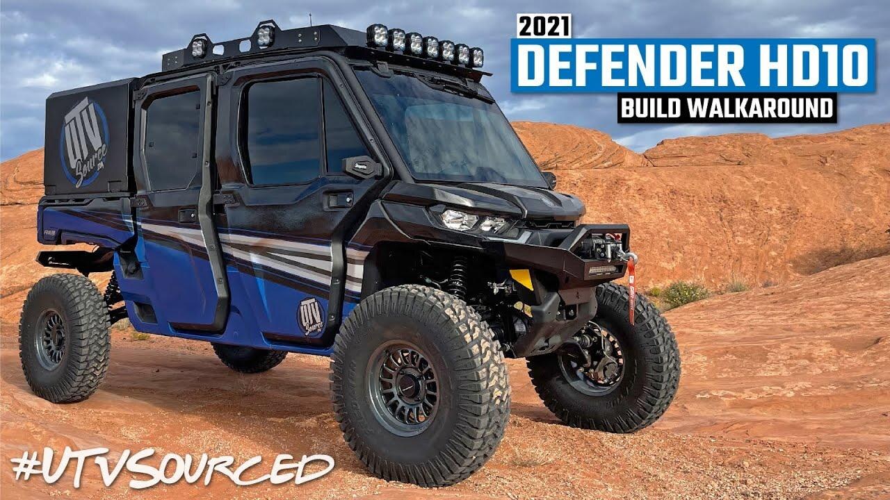 2021 Can-Am Defender MAX Ultimate - UTV Source Build