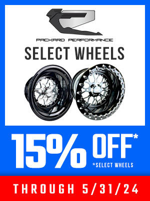 15% Off Select Packard Performance Wheels