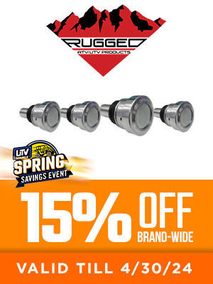 15% off Rugged UTV/ATV Parts!