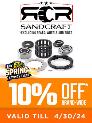 10% off Sandcraft *Excluding wheels, tires, and seats.  For a limited time only.