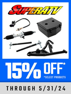 15% Off Select SuperATV Products