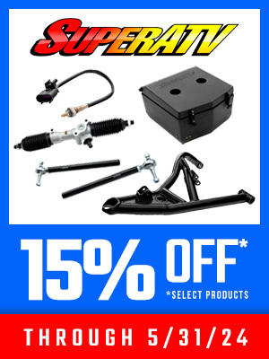 15% Off Select SuperATV Products