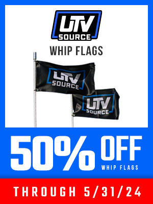 UTV Source Whip Flags 50% Off