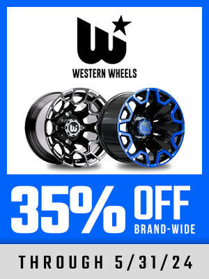 Western Wheels 35% Off