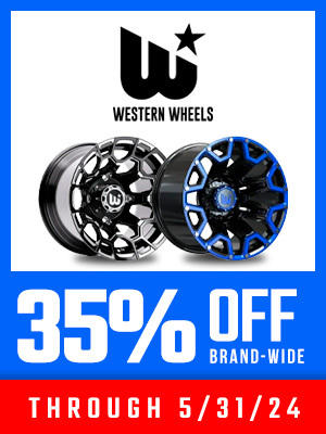 Western Wheels 35% Off