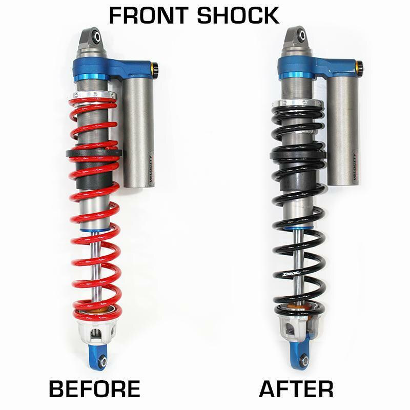 BALLISTICS　EWTCAP＆NEW WETTISSUECOVERセット ZBroz Racing RZR XP 4 Turbo S Dual Rate Spring Kit (Walker